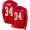 Kansas City Chiefs #34 Carlos Hyde Red Team Color Men's Stitched NFL Limited Therma Long Sleeve Jersey