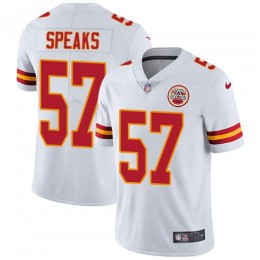 Kansas City Chiefs #57 Breeland Speaks White Men's Stitched NFL Vapor Untouchable Limited Jersey