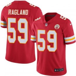Kansas City Chiefs #59 Reggie Ragland Red Team Color Men's Stitched NFL Vapor Untouchable Limited Jersey