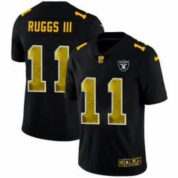 Las Vegas Las Vegas Raiders #11 Henry Ruggs III Men's Black Golden Sequin Vapor Limited NFL Jersey