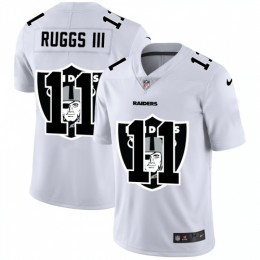 Las Vegas Las Vegas Raiders #11 Henry Ruggs III White Men's Team Logo Dual Overlap Limited NFL Jersey