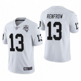 Las Vegas Las Vegas Raiders #13 Hunter Renfrow Men's 2020 Inaugural Season Vapor Limited NFL Jersey White Men's