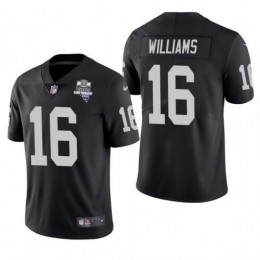 Las Vegas Las Vegas Raiders #16 Tyrell Williams Men's 2020 Inaugural Season Vapor Limited NFL Jersey Black Men's