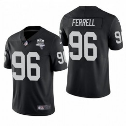 Las Vegas Las Vegas Raiders #96 Clelin Ferrell Men's 2020 Inaugural Season Vapor Limited NFL Jersey Black Men's