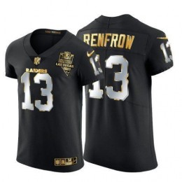 Las Vegas Raiders #13 Hunter Renfrow Men's Black Edition Vapor Untouchable Elite NFL Jersey