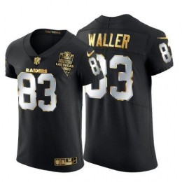 Las Vegas Raiders #83 Darren Waller Men's Black Edition Vapor Untouchable Elite NFL Jersey