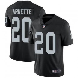 Las Vegas Raiders #20 Damon Arnette Black Team Color Men's Stitched NFL Vapor Untouchable Limited Jersey