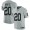 Las Vegas Raiders #20 Damon Arnette Silver Men's Stitched NFL Limited Inverted Legend Jersey