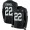 Las Vegas Raiders #22 Isaiah Crowell Black Team Color Men's Stitched NFL Limited Therma Long Sleeve Jersey