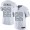 Las Vegas Raiders #22 Isaiah Crowell White Men's Stitched NFL Limited Rush Jersey