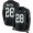 Las Vegas Raiders #28 Doug Martin Black Team Color Men's Stitched NFL Limited Therma Long Sleeve Jersey