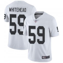 Las Vegas Raiders #59 Tahir Whitehead White Men's Stitched NFL Vapor Untouchable Limited Jersey