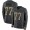 Las Vegas Raiders #77 Trent Brown Anthracite Salute to Service Men's Stitched NFL Limited Therma Long Sleeve Jersey