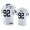 Las Vegas Raiders #92 P.J. Hall White 60th Anniversary Vapor Limited Stitched NFL 100th Season Jersey