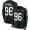 Las Vegas Raiders #96 Clelin Ferrell Black Team Color Men's Stitched NFL Limited Therma Long Sleeve Jersey