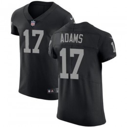 Raiders #17 Davante Adams Black Team Color Men's Stitched NFL Vapor Untouchable Elite Jersey