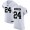 Raiders #24 Charles Woodson White Men's Stitched NFL Vapor Untouchable Elite Jersey