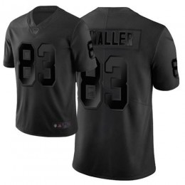 Raiders #83 Darren Waller Black Men's Stitched NFL Limited City Edition Jersey