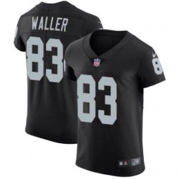 Raiders #83 Darren Waller Black Team Color Men's Stitched NFL Vapor Untouchable Elite Jersey