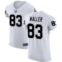 Raiders #83 Darren Waller White Men's Stitched NFL Vapor Untouchable Elite Jersey