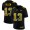 Los Angeles Chargers #13 Keenan Allen Men's Black Golden Sequin Vapor Limited NFL Jersey