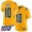 Chargers #10 Justin Herbert Gold Men's Stitched NFL Limited Inverted Legend 100th Season Jersey