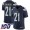 Chargers #21 LaDainian Tomlinson Navy Blue Team Color Men's Stitched NFL 100th Season Vapor Limited Jersey