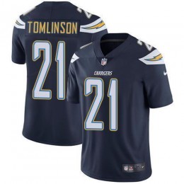 Chargers #21 LaDainian Tomlinson Navy Blue Team Color Men's Stitched NFL Vapor Untouchable Limited Jersey