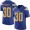 Chargers #30 Austin Ekeler Electric Blue Men's Stitched NFL Limited Rush Jersey