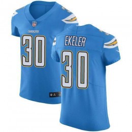 Chargers #30 Austin Ekeler Electric Blue Alternate Men's Stitched NFL Vapor Untouchable Elite Jersey