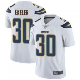 Chargers #30 Austin Ekeler White Men's Stitched NFL Vapor Untouchable Limited Jersey