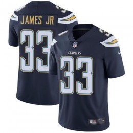 Chargers #33 Derwin James Jr Navy Blue Team Color Men's Stitched NFL Vapor Untouchable Limited Jersey