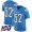 Chargers #52 Khalil Mack Electric Blue Alternate Men's Stitched NFL 100th Season Vapor Untouchable Limited Jersey