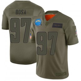 Chargers #97 Joey Bosa Camo Men's Stitched NFL Limited 2019 Salute To Service Jersey