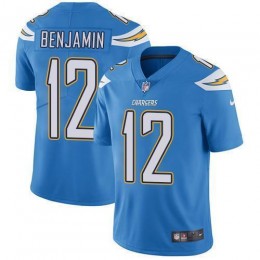 Los Angeles Chargers #12 Travis Benjamin Electric Blue Alternate Men's Stitched NFL Vapor Untouchable Limited Jersey