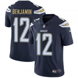 Los Angeles Chargers #12 Travis Benjamin Navy Blue Team Color Men's Stitched NFL Vapor Untouchable Limited Jersey