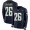 Los Angeles Chargers #26 Casey Hayward Navy Blue Team Color Men's Stitched NFL Limited Therma Long Sleeve Jersey