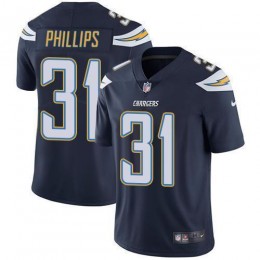 Los Angeles Chargers #31 Adrian Phillips Navy Blue Team Color Men's Stitched NFL Vapor Untouchable Limited Jersey