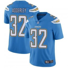 Los Angeles Chargers #32 Nasir Adderley Electric Blue Alternate Men's Stitched NFL Vapor Untouchable Limited Jersey