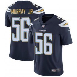 Los Angeles Chargers #56 Kenneth Murray Jr Navy Blue Team Color Men's Stitched NFL Vapor Untouchable Limited Jersey