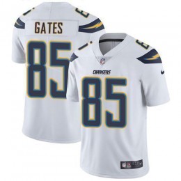 Los Angeles Chargers #85 Antonio Gates White Men's Stitched NFL Vapor Untouchable Limited Jersey