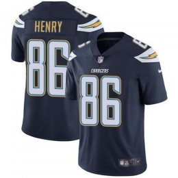 Los Angeles Chargers #86 Hunter Henry Navy Blue Team Color Men's Stitched NFL Vapor Untouchable Limited Jersey