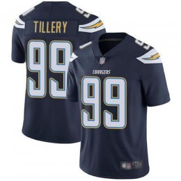 Los Angeles Chargers #99 Jerry Tillery Navy Blue Team Color Men's Stitched NFL Vapor Untouchable Limited Jersey