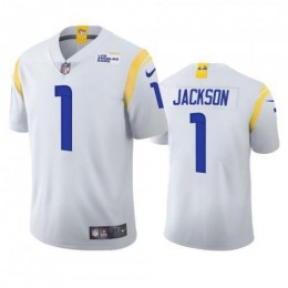 Los Angeles Los Angeles Rams #1 Desean Jackson Men's 2021 Vapor Limited NFL Jersey – White Men's
