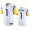 Los Angeles Los Angeles Rams #1 Desean Jackson Men's Alternate Vapor Limited NFL Jersey – White Men's