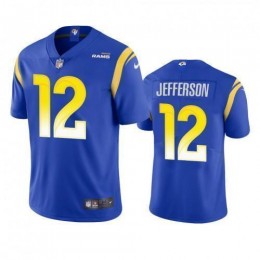 Los Angeles Los Angeles Rams #12 Van Jefferson Men's Vapor Limited NFL Jersey – Royal Men's