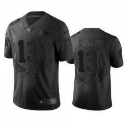 Los Angeles Los Angeles Rams #13 Kurt Warner Men's Black NFL MVP Limited Edition Jersey