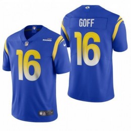 Los Angeles Los Angeles Rams #16 Jared Goff Men's Royal 2020 Vapor Untouchable Limited NFL Jersey