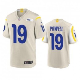 Los Angeles Los Angeles Rams #19 Brandon Powell Men's Game NFL Jersey – Bone Men's