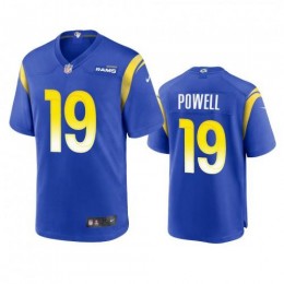 Los Angeles Los Angeles Rams #19 Brandon Powell Men's Game NFL Jersey – Royal Men's